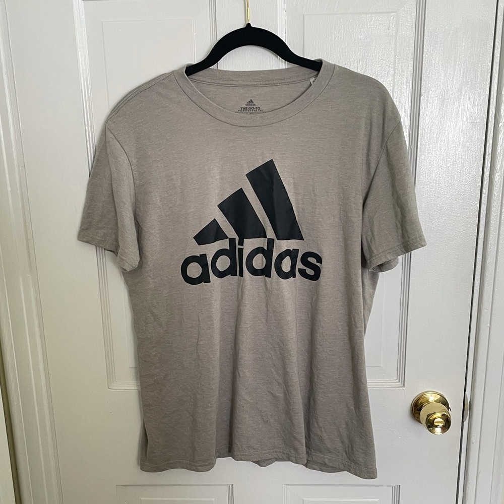 Large Gray Adidas Top - Picture 2 of 5